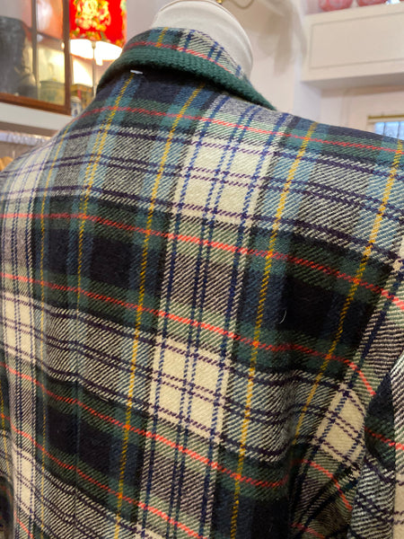 Giacca tartan 90s
