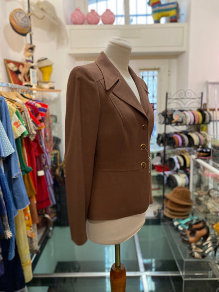 Giacca 70s marrone