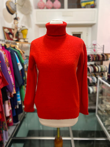 Maglione rosso shetland
