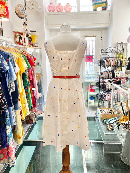 Abito 50s pois colorati
