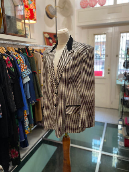 Giacca 80s pied de poule