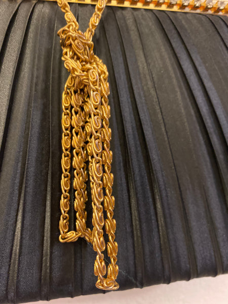 Borsetta tessuto plissettato