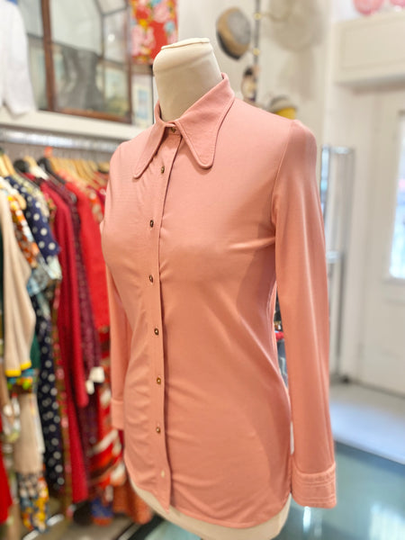 Camicia 70s rosa