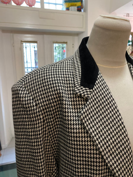 Giacca 80s pied de poule