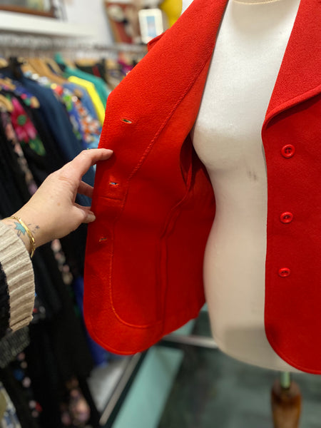 Giacca 70s rossa