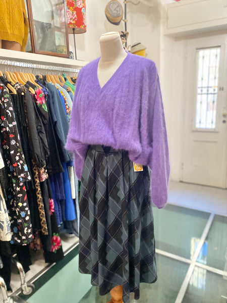 Maglione lilla angora