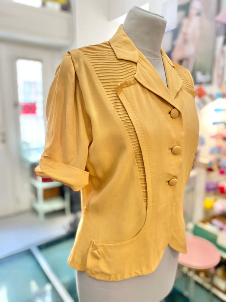 Giacchina 40s gialla