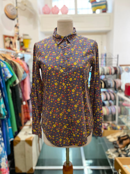 Camicia 80s fiorellini