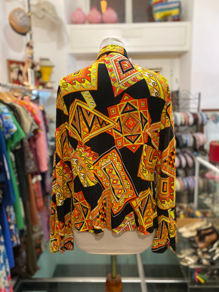 Camicia 70s geometria