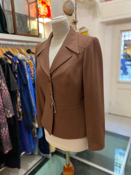 Giacca 70s marrone