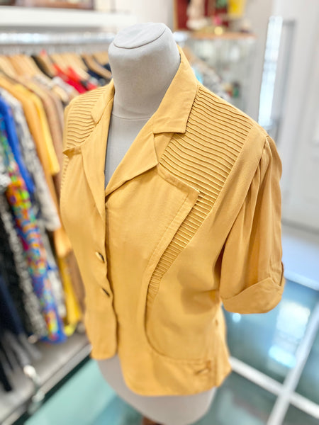 Giacchina 40s gialla