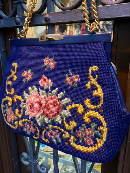 Borsetta 60s punto croce