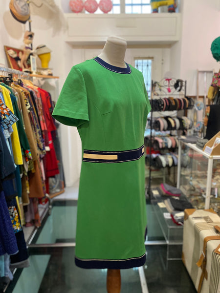 Abito 60s verde