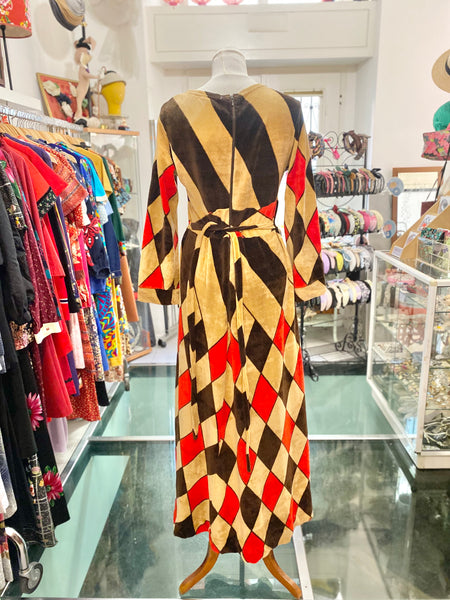 Abito 70s ciniglia