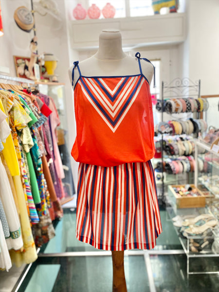 Copricostume righe 80s