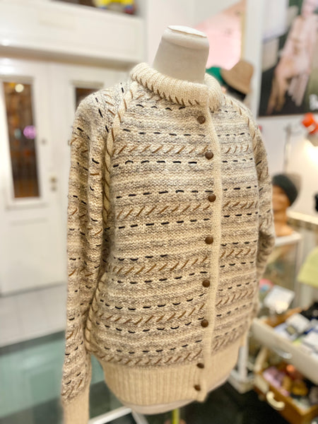 Cardigan fettuccia