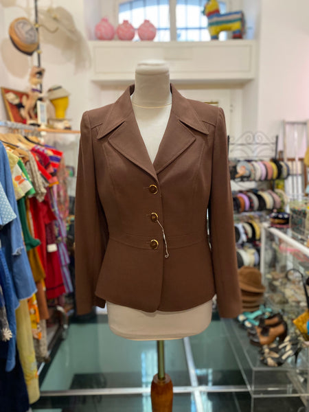 Giacca 70s marrone