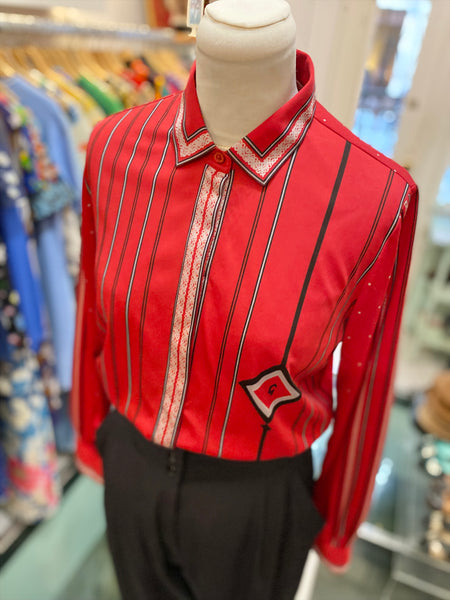 Camicia 70s rossa