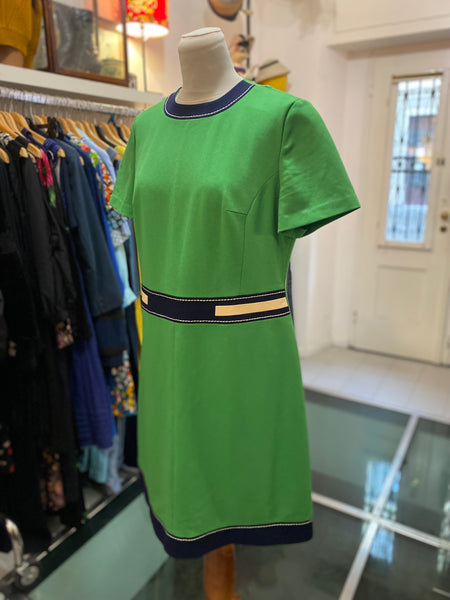 Abito 60s verde
