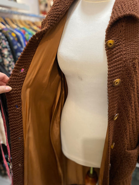 Cappottino in maglia 70s