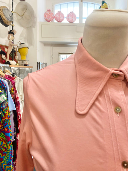 Camicia 70s rosa