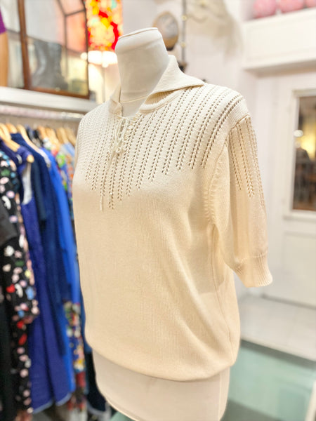 Polo avorio the Blackpinafore