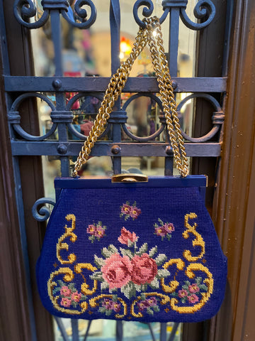 Borsetta 60s punto croce