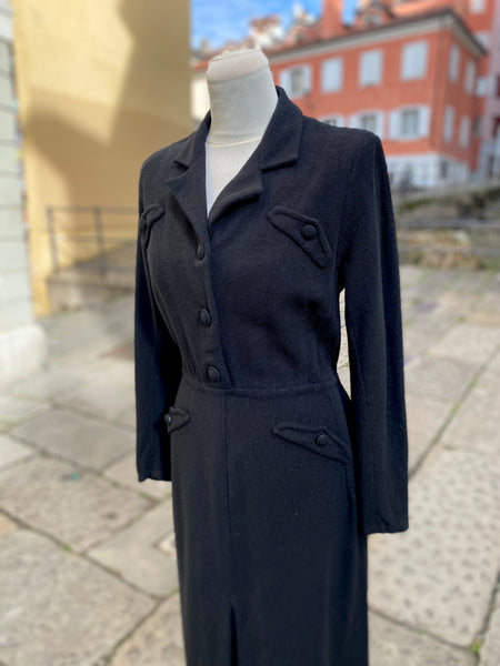 Abito nero 40s