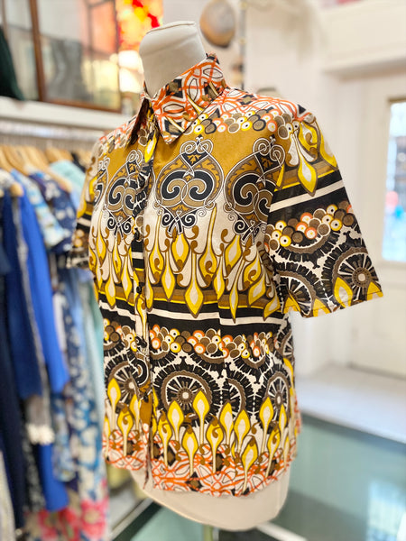 Camicia fantasia arabeschi