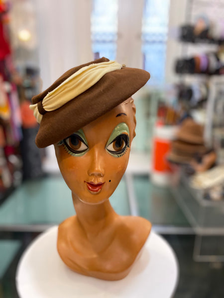 Cappellino 50s marrone