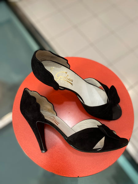 Open toe camoscio