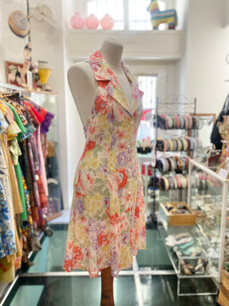 Abito 80s fiori