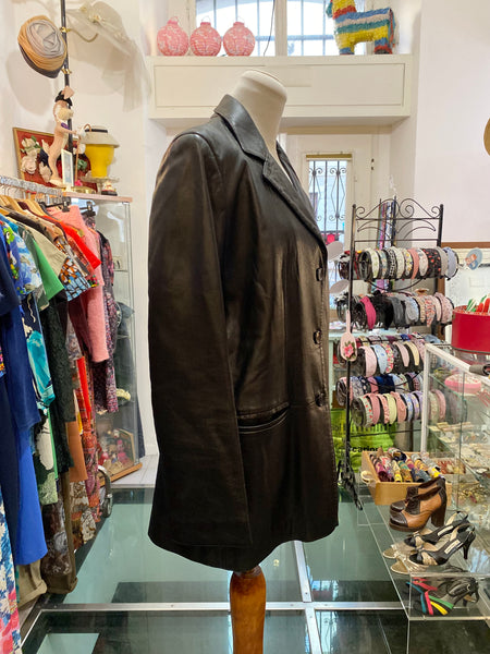 Giacca pelle 90s