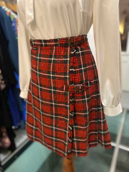 Minigonna scozzese 70s