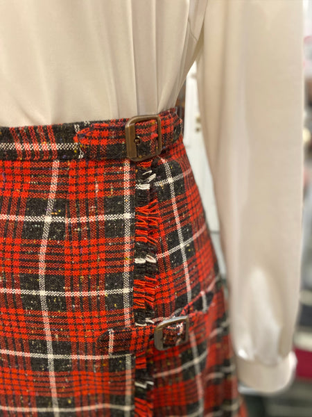 Minigonna scozzese 70s