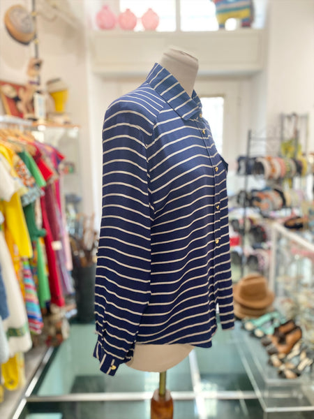 Camicia seta righe