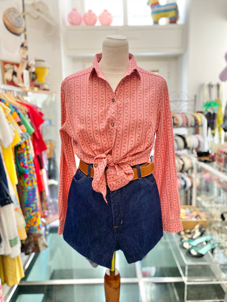 Camicia rosa Cortina