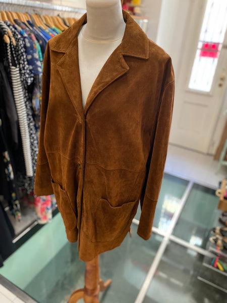 Giacca camoscio 90s