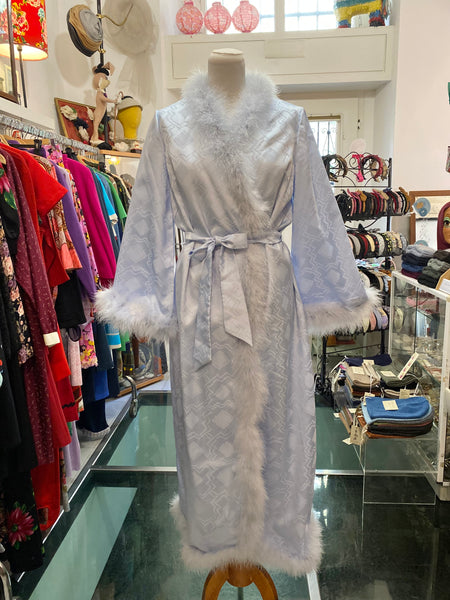 Vestaglia celeste marabou