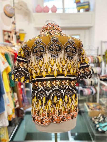 Camicia fantasia arabeschi