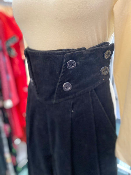 Pantaloni velluto costine 80s