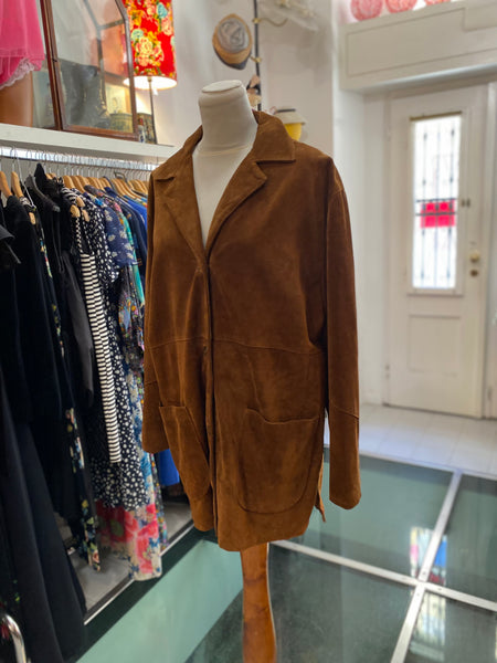 Giacca camoscio 90s