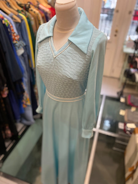 Abito 70s azzurro