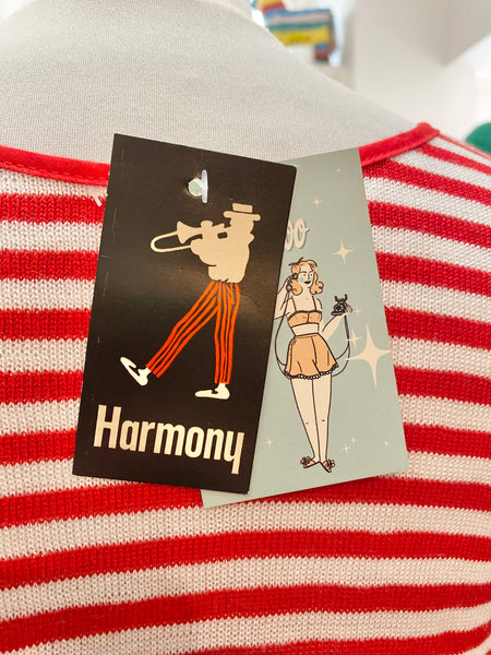 T-shirt righe rosso bianco