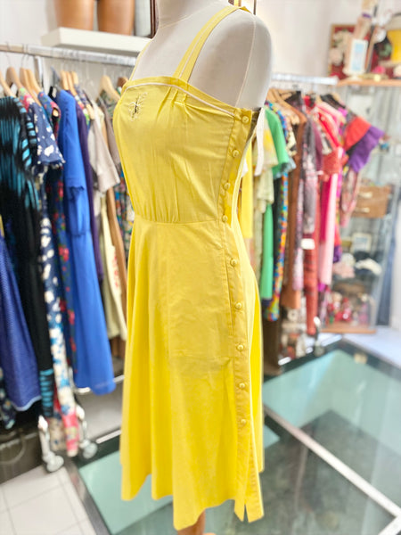 Abito 70s giallo