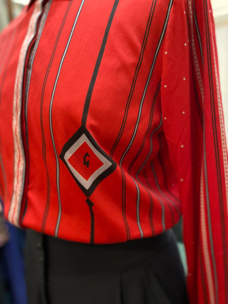 Camicia 70s rossa