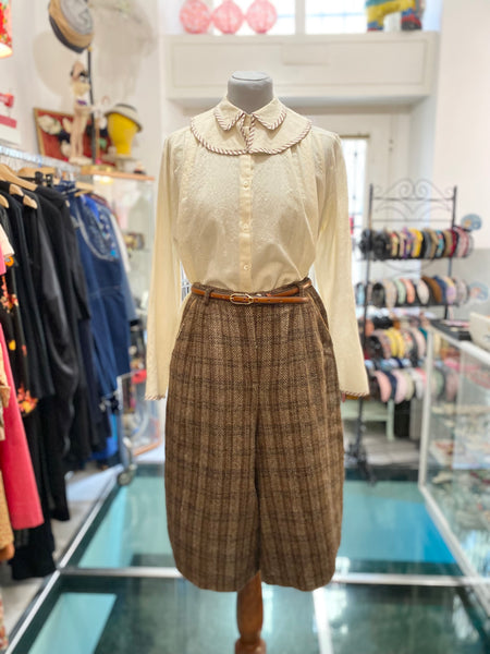 Gonna pantalone  marrone