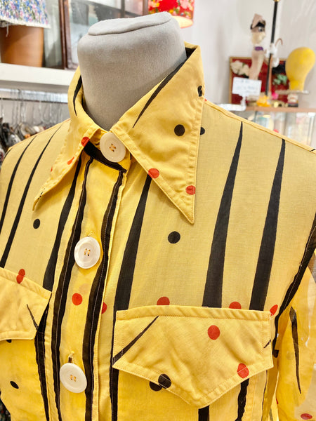 Camicia Pancaldi giallo
