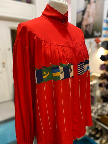 Camicia Pancaldi bandiere
