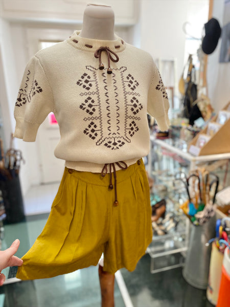 Shorts senape